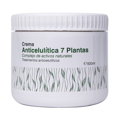 Crema 7 Plantas Anticelulítica 500g
