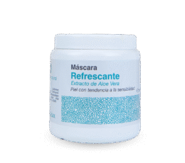 máscara refrescante extracto de aloe vera