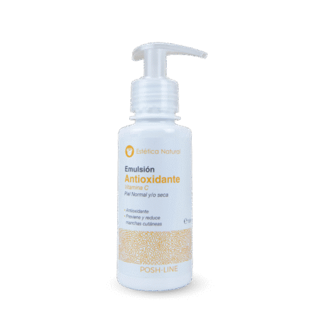 Emulsion antioxidante con vitamina c