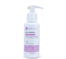 gel limpiador espumoso ahas blend de alfa hidroxiacidos