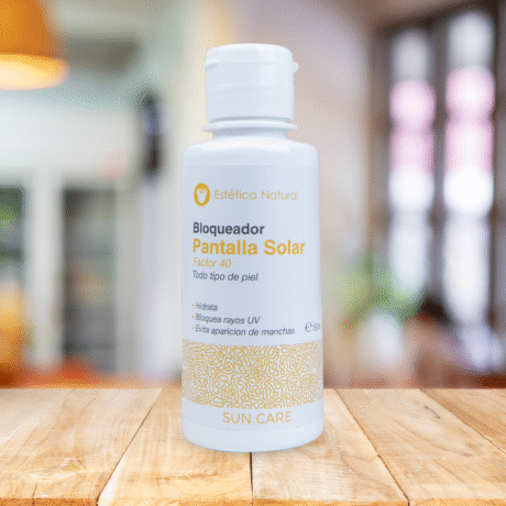 bloqueador pantalla solar factor 40