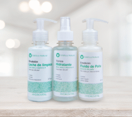 kit promocional piel normal leche limpieza hidratante fluido palta hydrovital