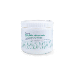 Crema celulitis 3 drenante complejo de activos naturales