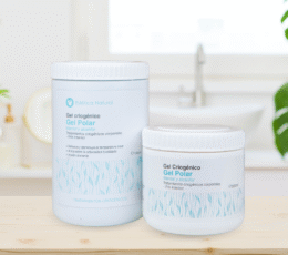 Gel criogéníco polar mentol y alcanfor