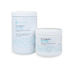 Gel criogéníco polar mentol y alcanfor