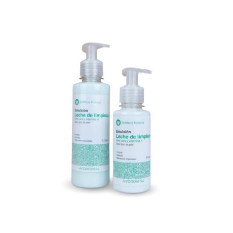 Leche de limpieza aloe vera y vitamina a