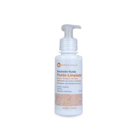 emulsión fluida fluido limpiador sauce arnica tea tree