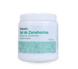 máscara gel de zanahorias extracto de zanahorias