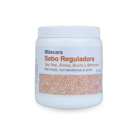 máscara sebo reguladora tea tree arnica buchú bentonita