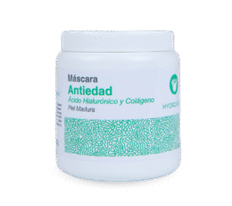 máscara antiedad ácido hialurónico y colágeno