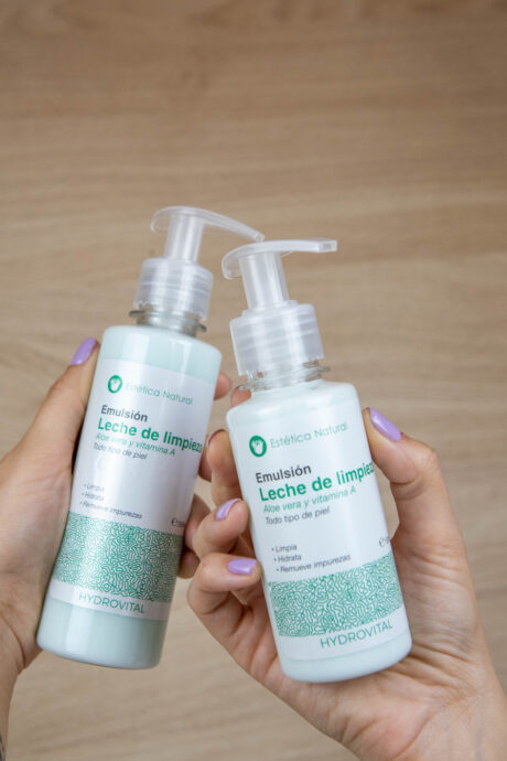 Leche de limpieza aloe vera y vitamina a 2