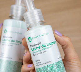 Leche de limpieza aloe vera y vitamina a 3