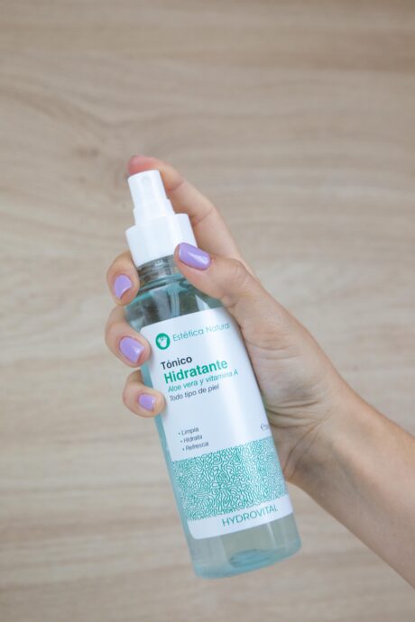 Tónico hidratante aloe vera y vitamina a