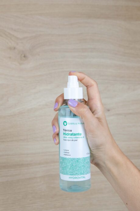 Tónico hidratante aloe vera y vitamina a