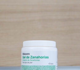 máscara gel de zanahorias extracto de zanahorias