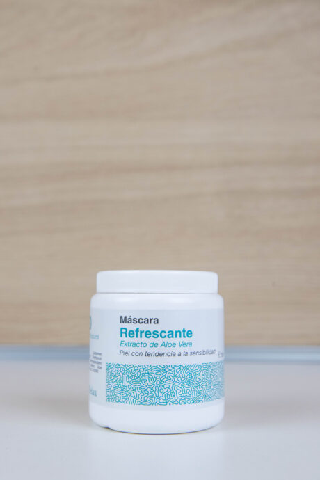 máscara refrescante extracto de aloe vera