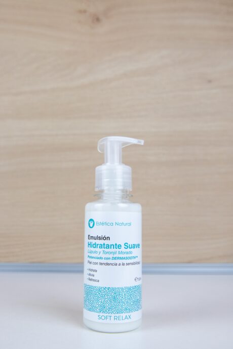 Emulsion Hidratante Suave lúpulo y toronjil morado