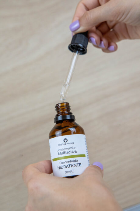 Línea premium multiactiva concentrado hidratante