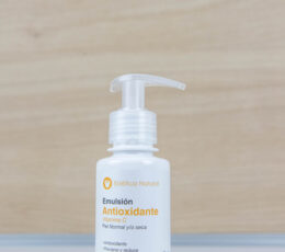 Emulsion antioxidante con vitamina c