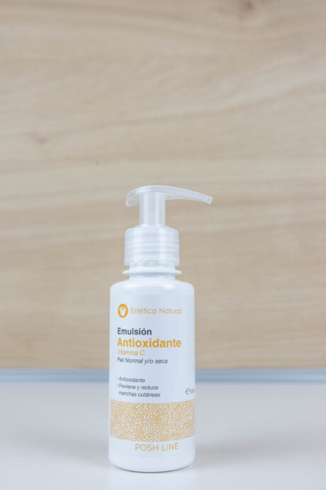 Emulsion antioxidante con vitamina c