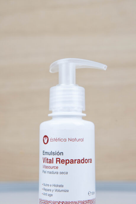 Emulsion vital reparadora piel seca vitasource