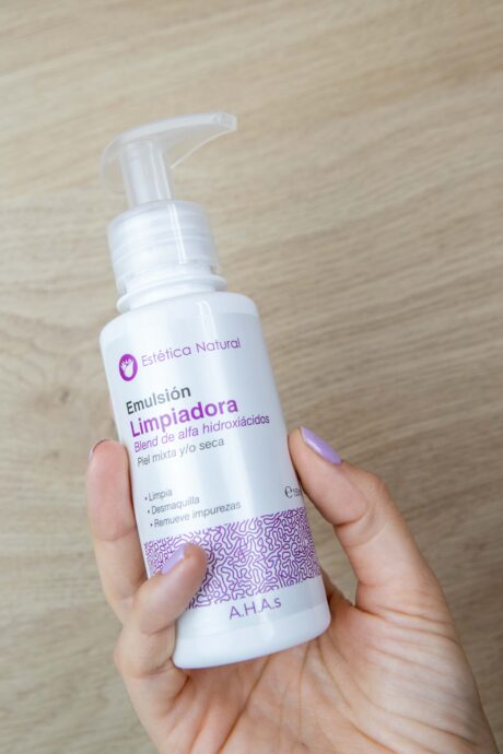 Emulsion Limpiadora AHAs blen de alfa hidroxiácidos