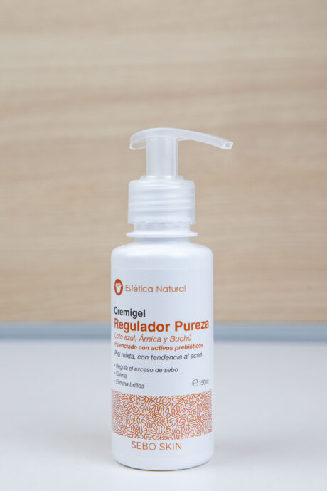 Cremigel regulador pureza loto azul arnica buchú