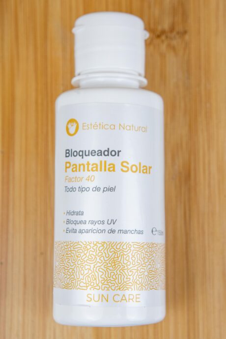 bloqueador pantalla solar factor 40