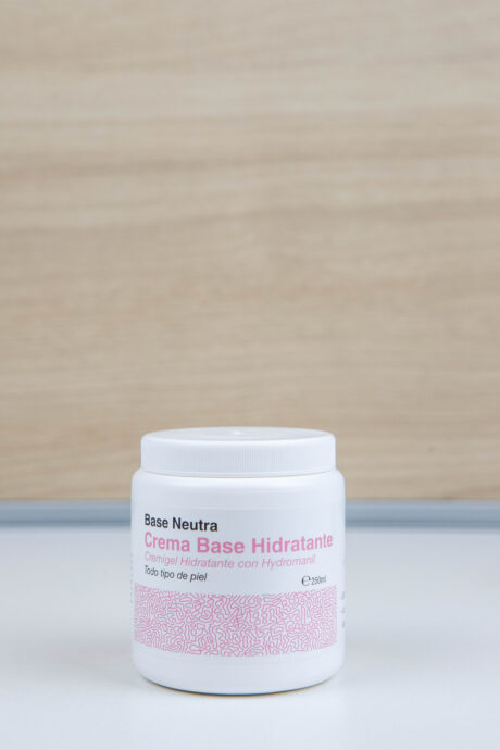Base neutra crema hidratante con hydromanil