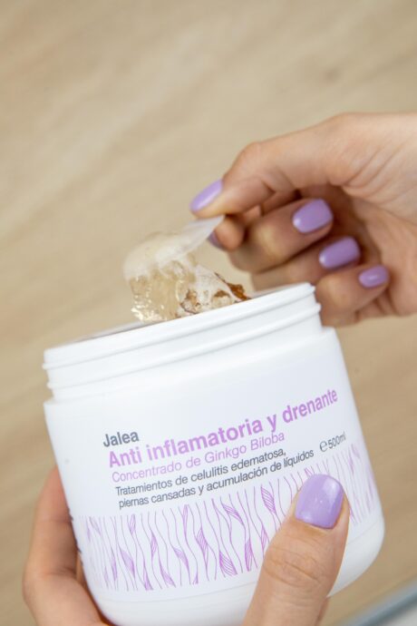 Jalea Anti inflamatoria y drenante concentrado de gingko biloba