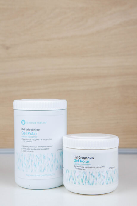 Gel criogéníco polar mentol y alcanfor