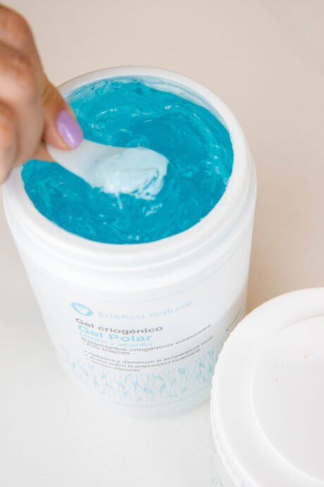 Gel criogéníco polar mentol y alcanfor
