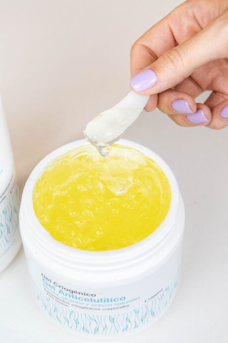 gel criogéníco anticelulítico mentol alcanfor y activos naturales
