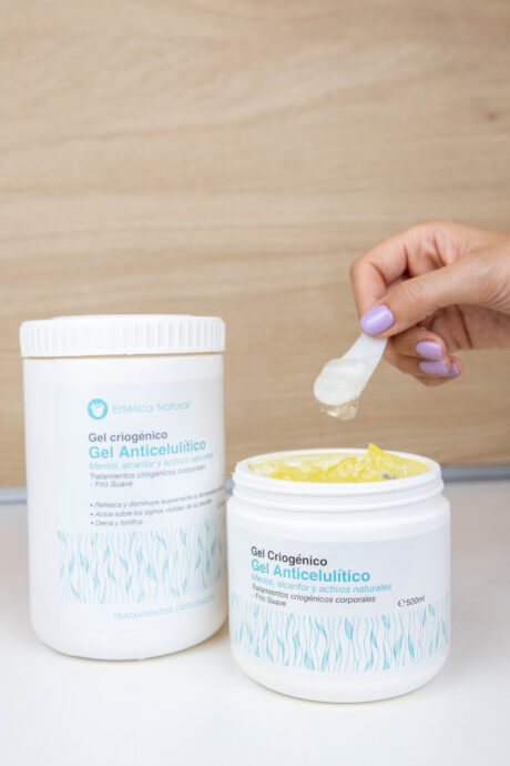 gel criogéníco anticelulítico mentol alcanfor y activos naturales