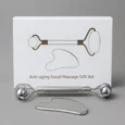 Kit Gua Sha y Rodillo Facial de Aleación de 7 Metales 1