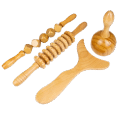 Kit maderoterapia rodillos paleta copa