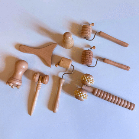 Kit Facial de Maderoterapia – 8 Herramientas 1