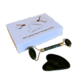 Kit Gua Sha y Rodillo de Jade 0